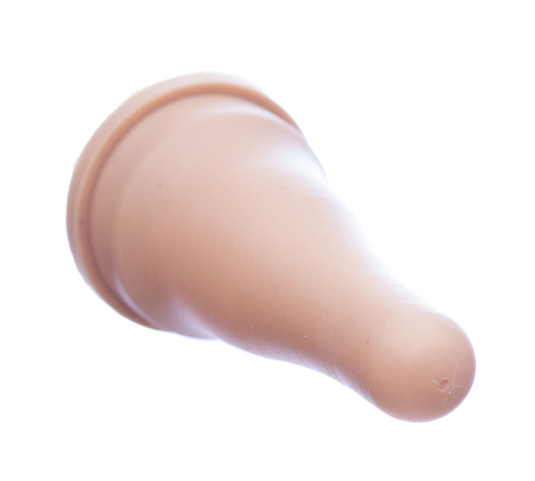 Lamb Nipple - X cut, Tan -   