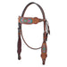 Rafter T Beaded Inlay Browband Headstall, Horse - RTRAO - 1