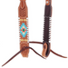 Rafter T Painted Aztec One Ear Headstall - RTRDT - 3