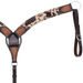 Rafter T Peppered Hide Breast Collar - RTRFH - 2