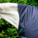 Rambo Wug 1680D High Neck Horse Turnout Blanket - 200g Medium Weight - FOX5 - Navy / Hunter Green - 66" - 2