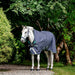 Rambo Wug 1680D High Neck Horse Turnout Blanket - 200g Medium Weight - FOX5 - Navy / Hunter Green - 66" - 1