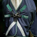 Rambo Wug Turnout, 400 gram, Navy/Hunter Green - Jeffers - Horse Supplies > Horse Blankets & Sheets