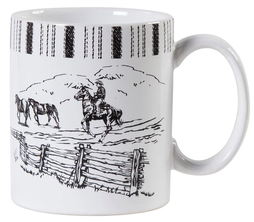 Ranch Life Horse Mugs, Set of 4 - Jeffers - Home Goods & Gifts > Kitchen