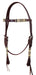 Rawhide Braided Browband Headstall - Jeffers - Horse Supplies > Horse Tack > Bridles & Headstalls