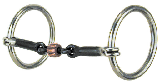 Reinsman Traditional 3-Piece Loose Ring Snaffle Bit -   