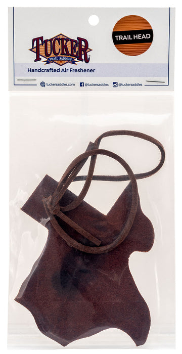 Tucker Texas Leather Air Freshener - Trail Head  