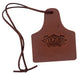 Tucker Cattle Ear Tag Leather Air Freshener - Trail Head  