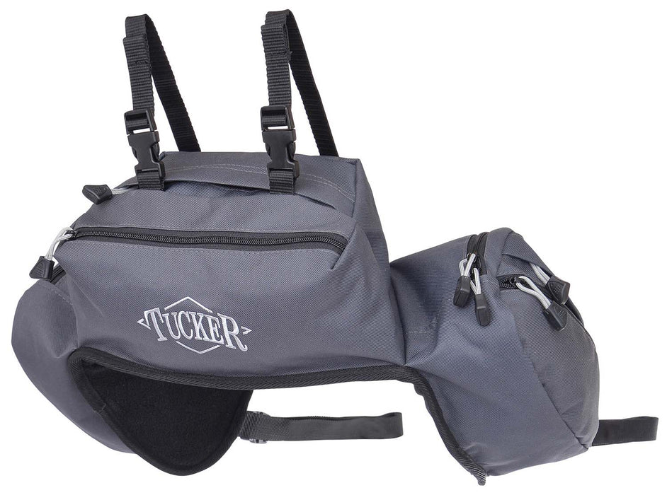 Tucker Day Tripper Cantle Bag, 600D - Gray  