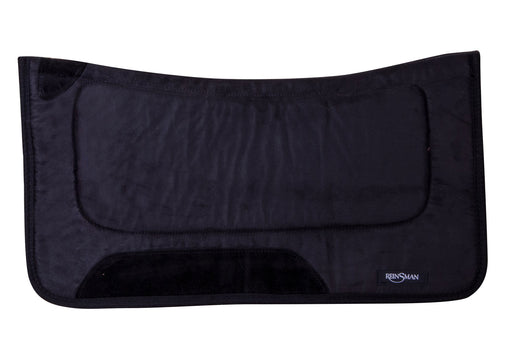 Reinsman Microsuede Contour Tacky Too Saddle Pad - Black  