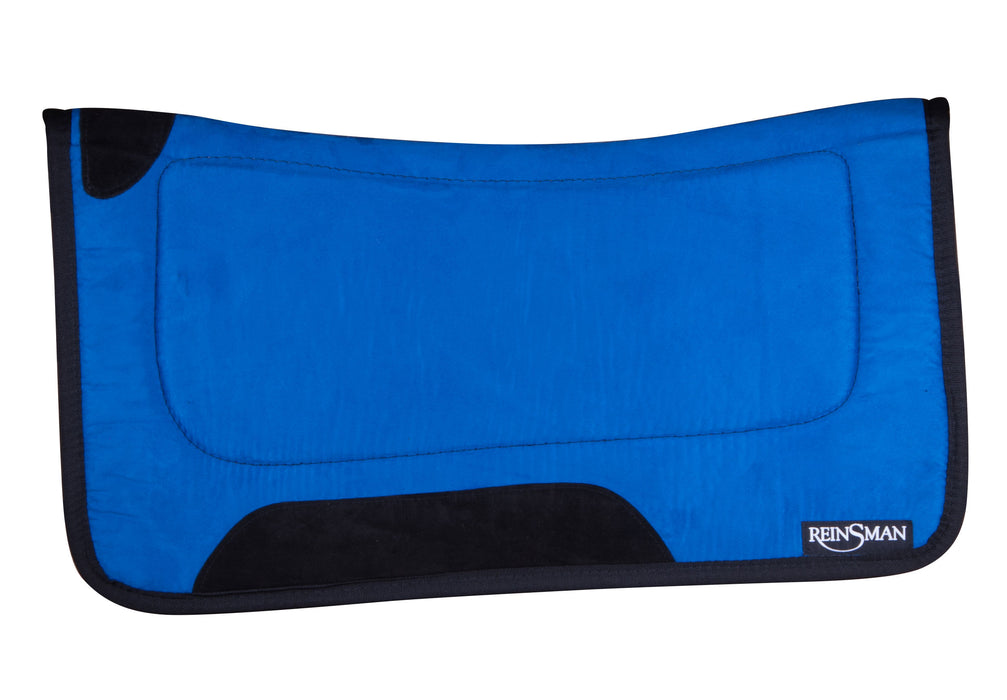 Reinsman Microsuede Contour Tacky Too Saddle Pad - Sky Blue  