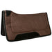 Reinsman Microsuede Contour Tacky Too Saddle Pad - Brown Suede  