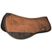 Reinsman Contour Trail Saddle Pad, 30" x 34" x 1" - Brown Suede  