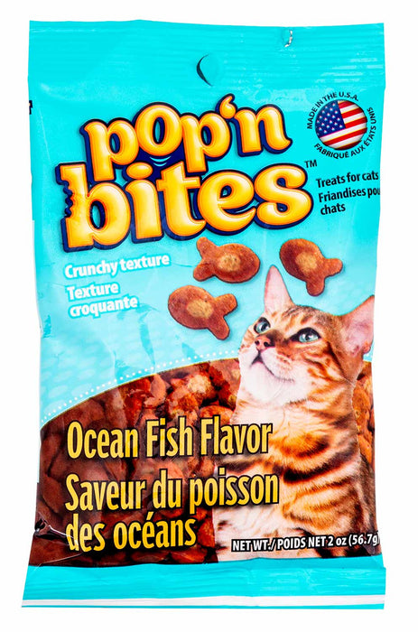 Pop'n Bites for Cats, 2 oz - Ocean Fish  