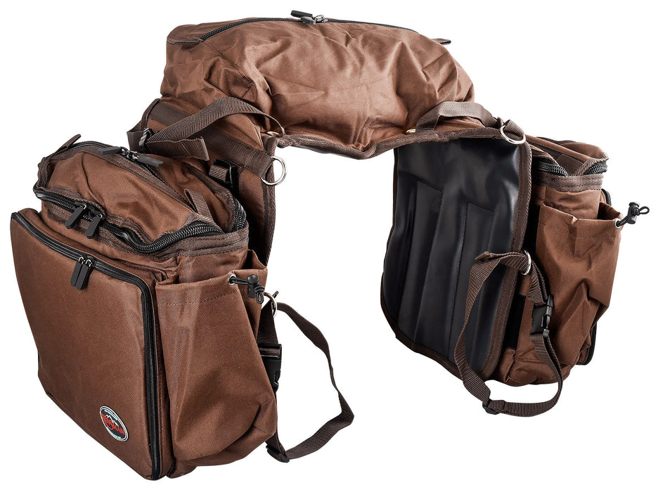 Reinsman Deluxe Saddle Bag - Brown  