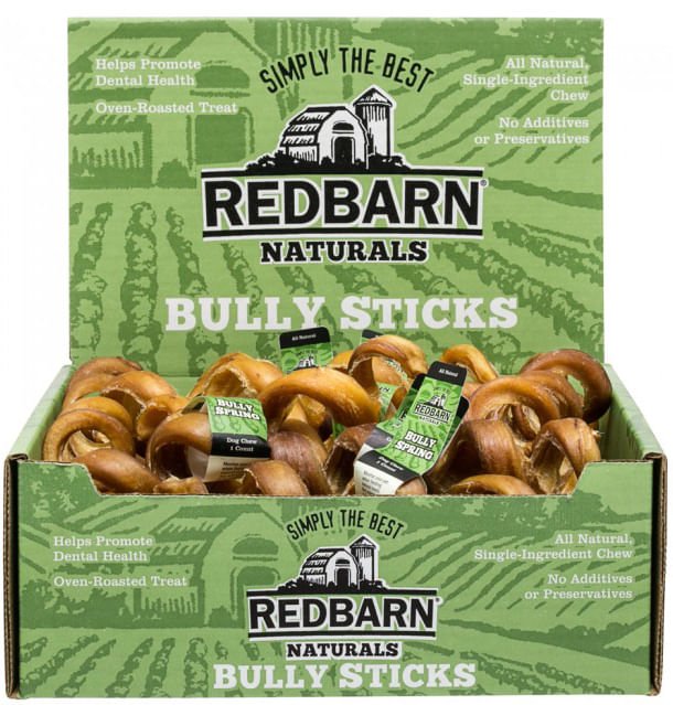 Red Barn Bully Springs - Jeffers - Dog Supplies > Dog Treats > Bully Sticks