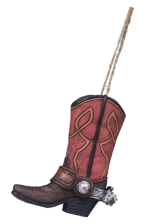 Red Boot Ornament - Jeffers - Home Goods & Gifts > Seasonal Holiday Decor