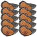 Redbarn Dog Treats Filled Cow Hoof - 24C3-10 - Cheese/Bacon - 10 Pack - 10