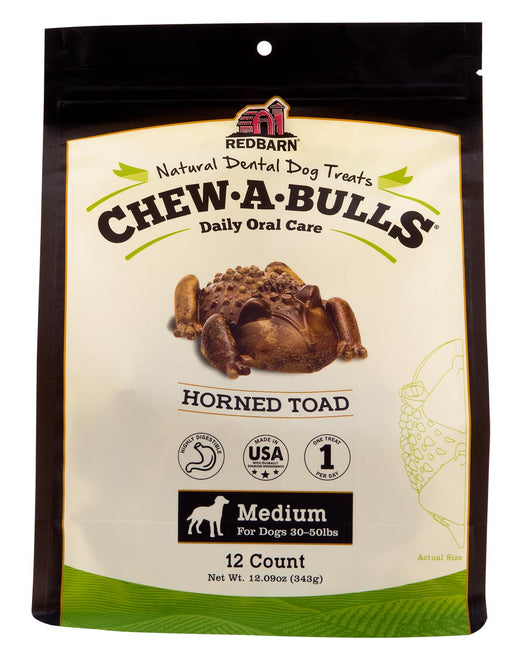 RedBarn Horned Toad Chew - A - Bulls Daily Oral Care Multi - Pack for Dogs - Jeffers - Dog Supplies > Dog Treats