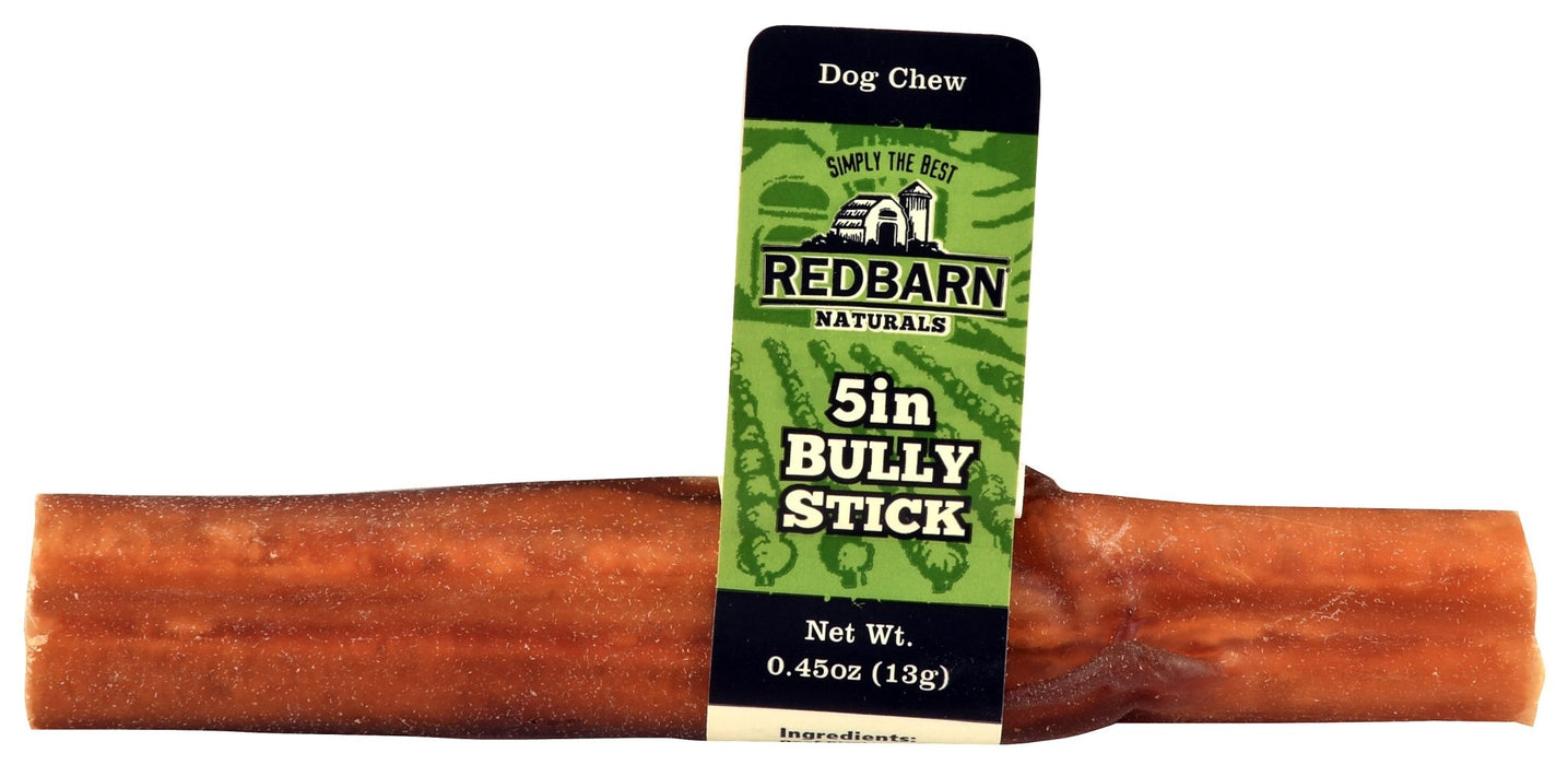 Redbarn Low Odor 5' Bully Sticks - Jeffers - Dog Supplies > Dog Treats > Bully Sticks