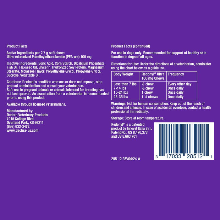 Redonyl Ultra Soft Chews for Dogs, 120 ct - 015DEC-88122 - 200mg - 2