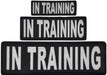 Reflective 'In Training' Patches, Set of 2 - Jeffers - Dog Supplies > Dog Apparel > Service Dog Supplies