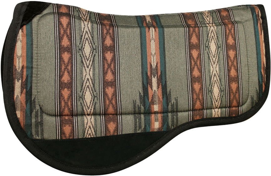 Reinsman Contour Trail Saddle Pad, 30' x 34' x 1' - Jeffers - Horse Supplies > Horse Tack > Saddle Pads & Blankets