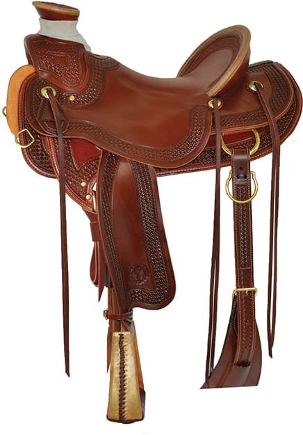 Reinsman Custom Elko Ranch Saddle, Regular Tree - Jeffers - Horse Supplies > Horse Tack > Saddles