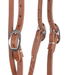 Reinsman Hermann Oak Slide Ear Headstall with Throatlatch, Full - RD1GR - Harness Brown - Full - 3