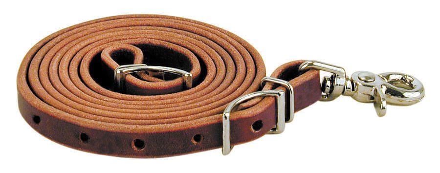 Reinsman Latigo Roping Rein - Jeffers - Horse Supplies > Horse Tack > Reins