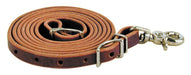 Reinsman Latigo Roping Rein - Jeffers - Horse Supplies > Horse Tack > Reins