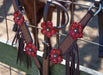 Reinsman Sarah Rose Vintage Sliding Ear Headstall - Jeffers - Horse Supplies > Horse Tack > Bridles & Headstalls
