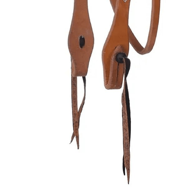 Reinsman Sharon Camarillo Competition Browband Headstall, Full - RD1GS - Harness Brown - Full - 4