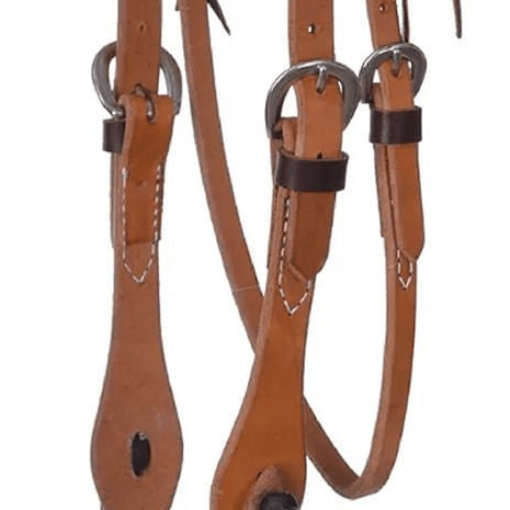 Reinsman Sharon Camarillo Competition Browband Headstall, Full - RD1GS - Harness Brown - Full - 3