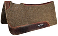 Reinsman Wool Felt Contour Saddle Pad, Dark Brown - Jeffers - Horse Supplies > Horse Tack > Saddle Pads & Blankets