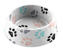 Retro Paw Print Bowl - Jeffers - Animal & Pet Supplies > Pet Bowls, Feeders & Waterers