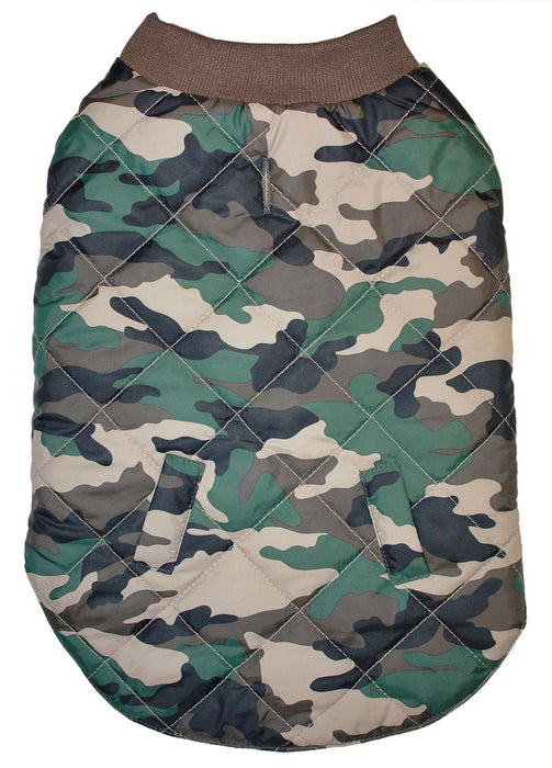 Reversible Camo/Orange Dog Jacket - Jeffers - Dog Supplies > Dog Apparel