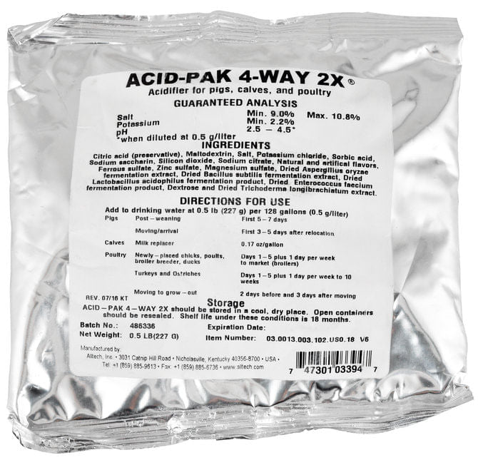 Acid-Pak 4-Way 2X -   