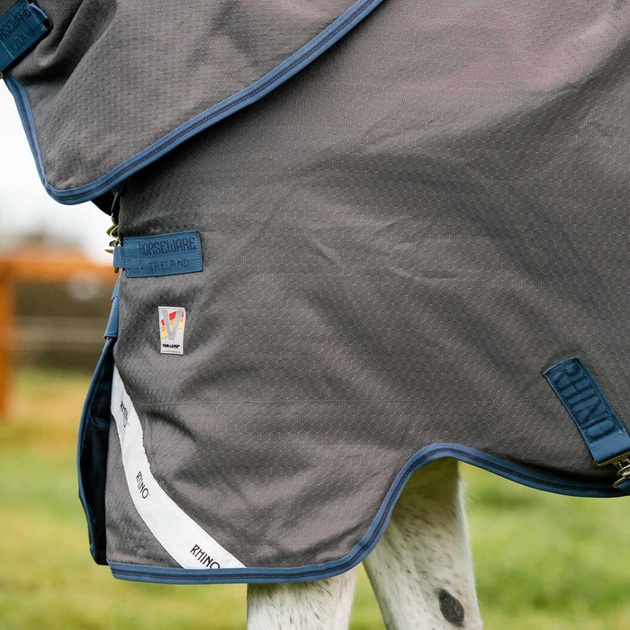 Rhino Plus HexSTOP Medium Weight Horse Turnout Blanket with Vari - Layer - Jeffers - Horse Supplies > Horse Blankets & Sheets