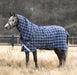 Rhino Plus Horse Turnout Blanket with Vari - Layer, Heavyweight, 1000D - FO13J - 66" - Navy Check - 3