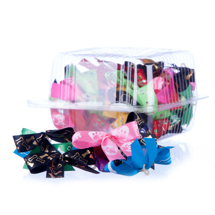 Jeffers Groomer Bows, 50-pack - Jeffers Groomer Bows (Box of 50)  