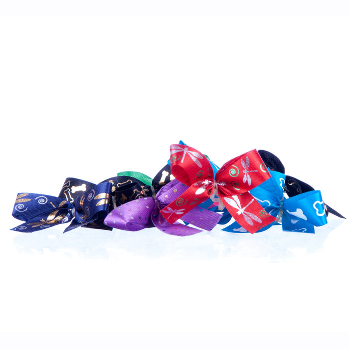 Jeffers Groomer Bows, 50-pack - Jeffers Valentines Grooming Bows  