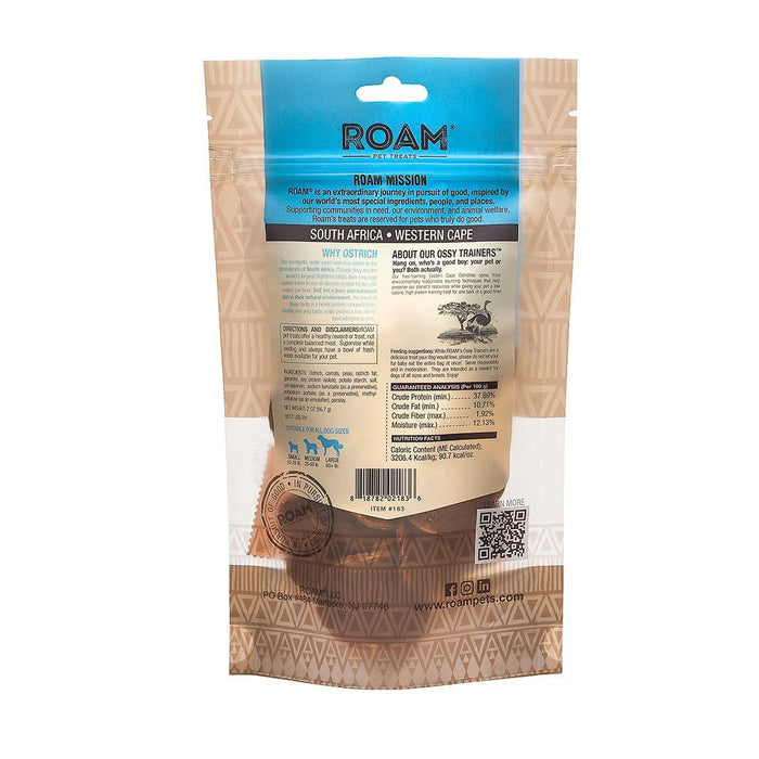 Roam Dog Treats Ossy Chips, 2 oz - Jeffers - Dog Supplies > Dog Treats