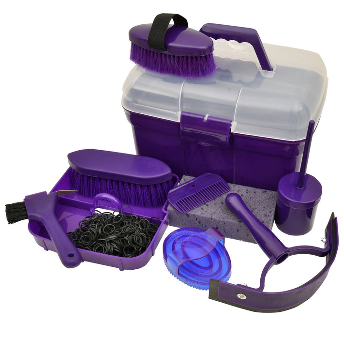 Roma Ultimate Horse Grooming Kit, 10 - Piece - Jeffers - Horse Supplies > Horse Grooming