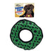 Round Chew Ring Squeaking Fetch Toy, 7.5" - KL22Z - Green - 7.5" - 1