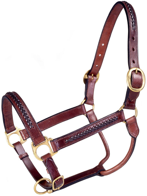 Royal King Braided Leather Halter - Jeffers - Horse Supplies > Horse Tack > Horse Halters