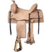 Royal King Kirby Roping Saddle - JTI66 - Roughout - 14" - 1