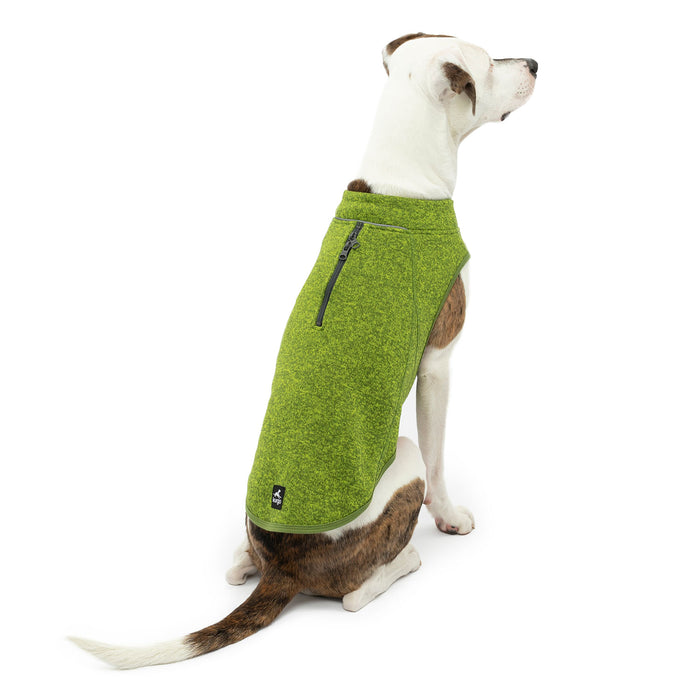 Kurgo K9 Core Sweater - Heather Green Medium 