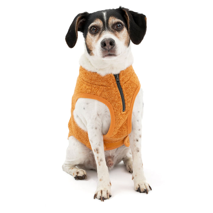 Kurgo K9 Core Sweater - Heather Orange Small 