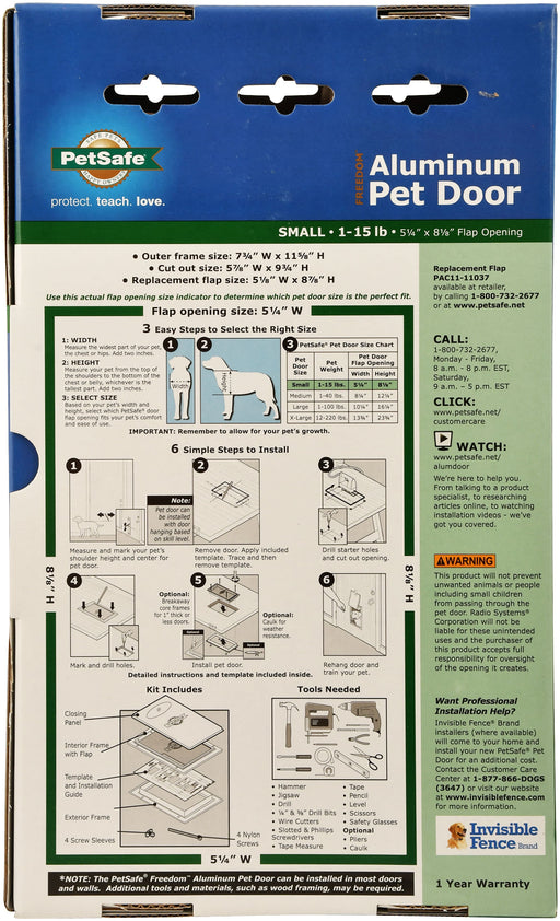 PetSafe Freedom Pet Door - Small Freedom Pet Door  